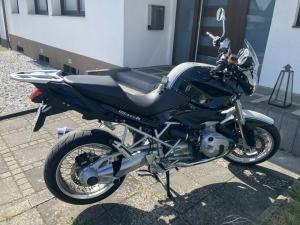 BMW R 1200 R Classic Klappenauspuff Kofferbrcke