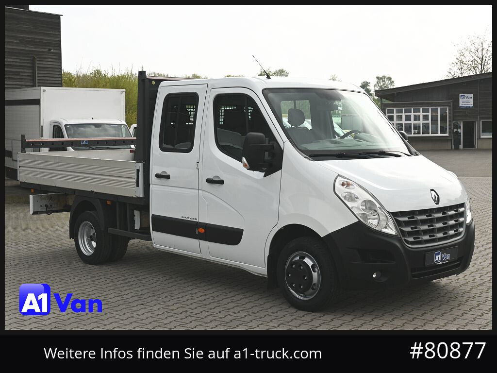 Renault Master Pritsche Doka, AHK 3,5Tonnen , Klima, Luftfederung