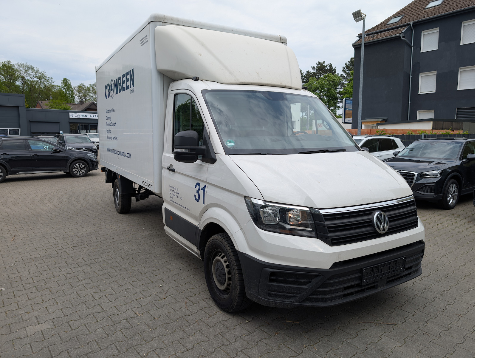 Volkswagen Crafter Pritsche KOFFER *EL.LADERAMPE*