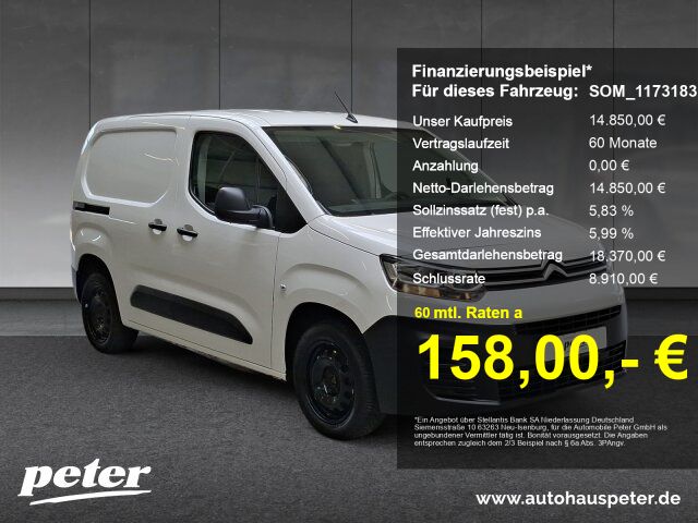 Citroen Berlingo M BlueHDi 100 Control +Klima+Bluetooth+