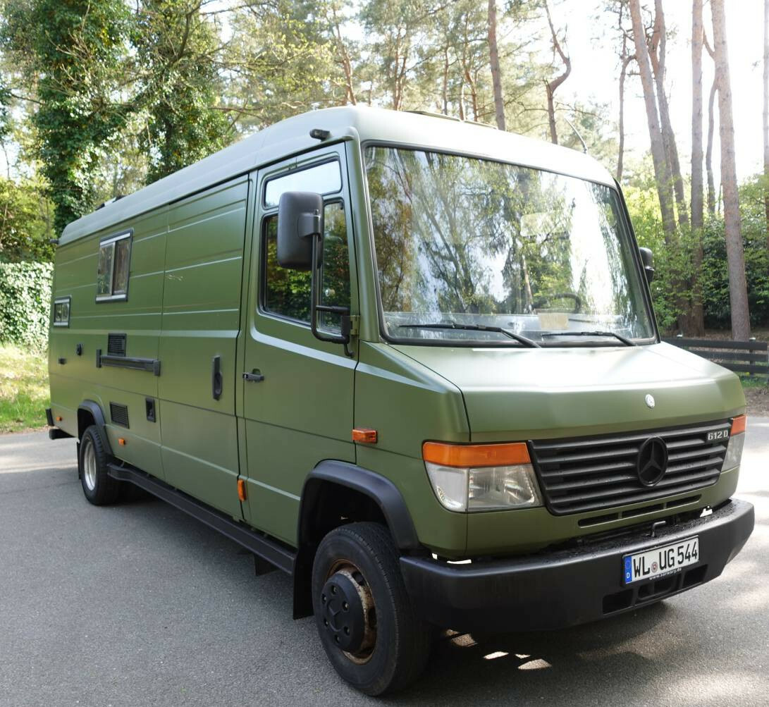 Mercedes-Benz 612 D Vario*TÜV NEU*Wohnmobil*Camper*WC*Dusche*