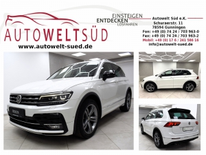 VW Tiguan 2.0 TDI DSG R Line Sport IQ Drive HUD ACC AHK Matrix