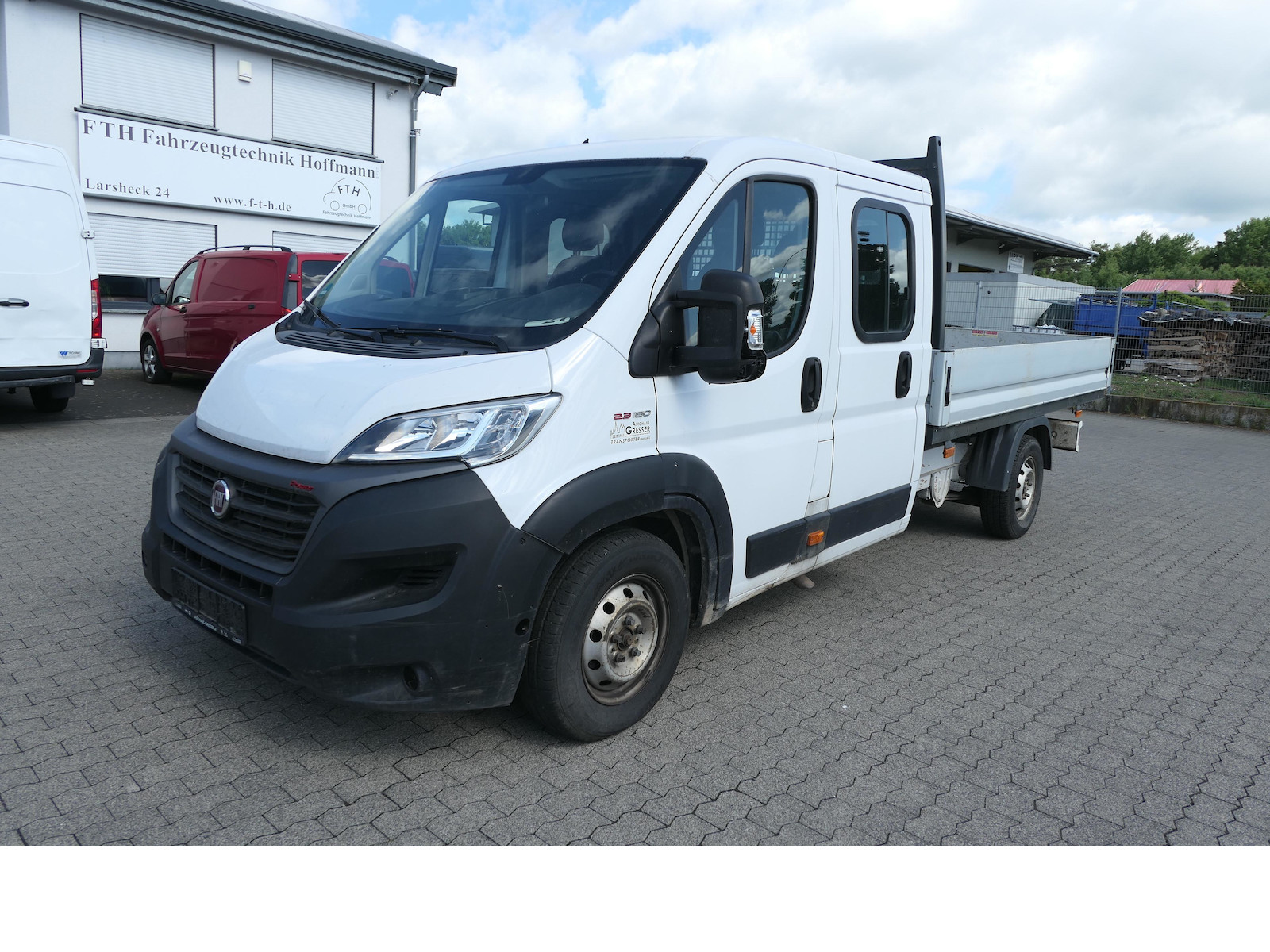 Fiat Ducato Maxi L5 Doka Pritsche Klima Navi AHK