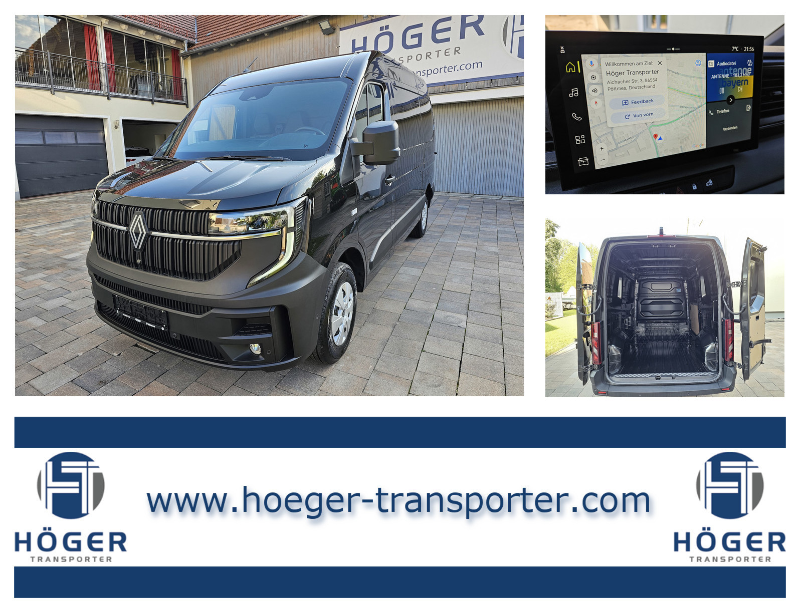 Renault Master L2H2 170 Neues Modell 10´´ Navi Kamera