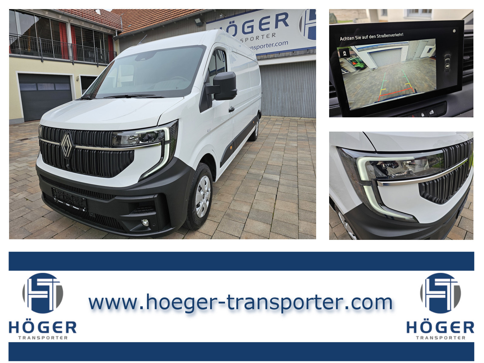 Renault Master L3H2 170 Neues Modell 10´´ Navi Kamera