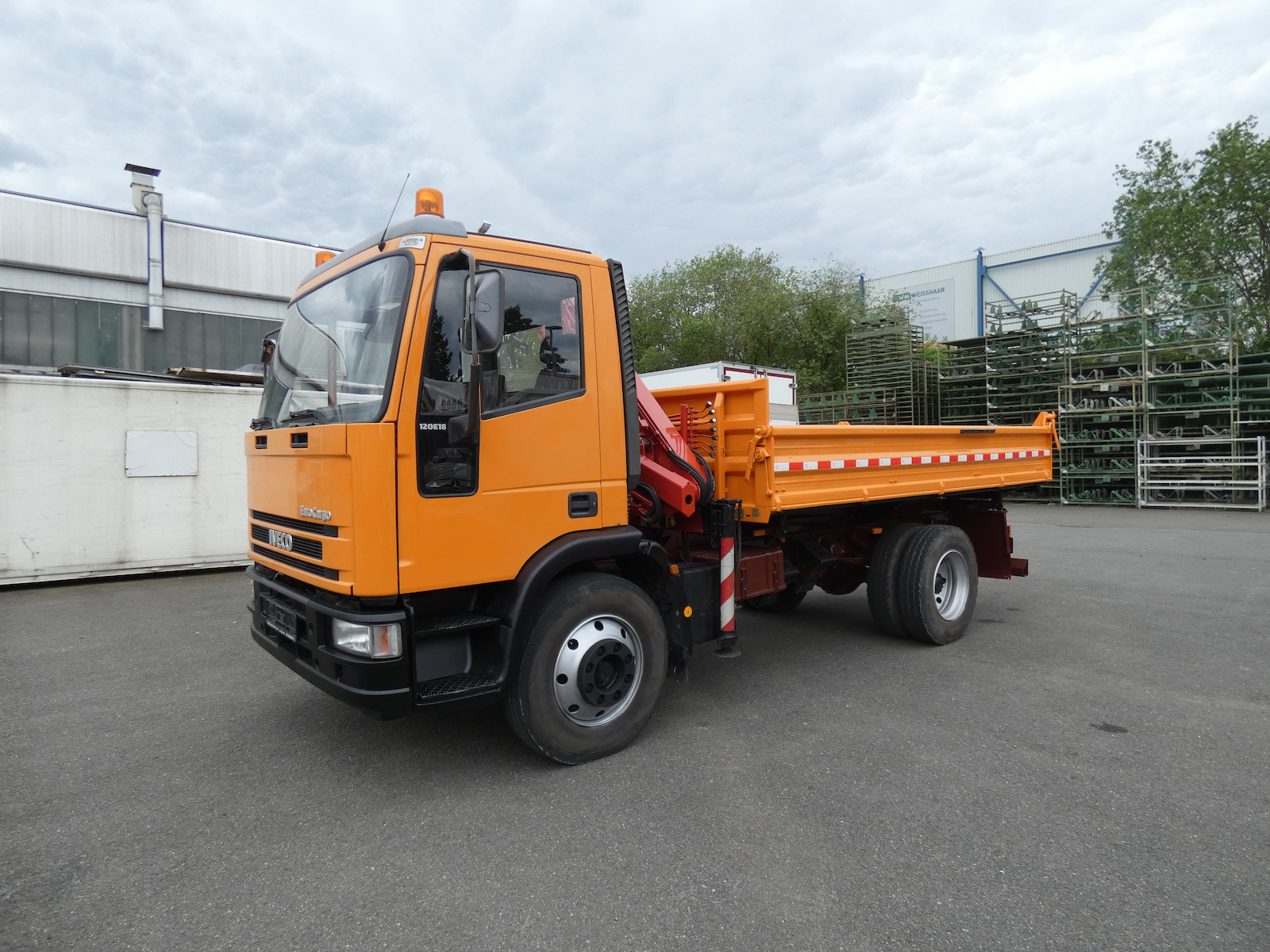 Iveco EuroCargo 120E18 Kipper+ Kran