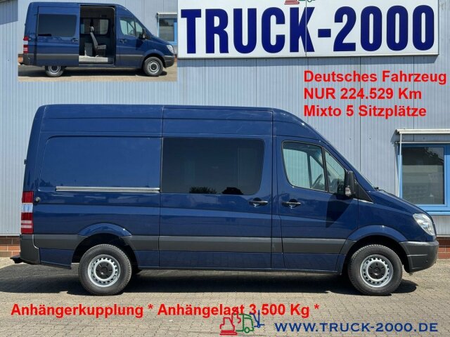 Mercedes-Benz Sprinter 316 Mixto 5 Sitzer Klima + AHK 3.500 Kg