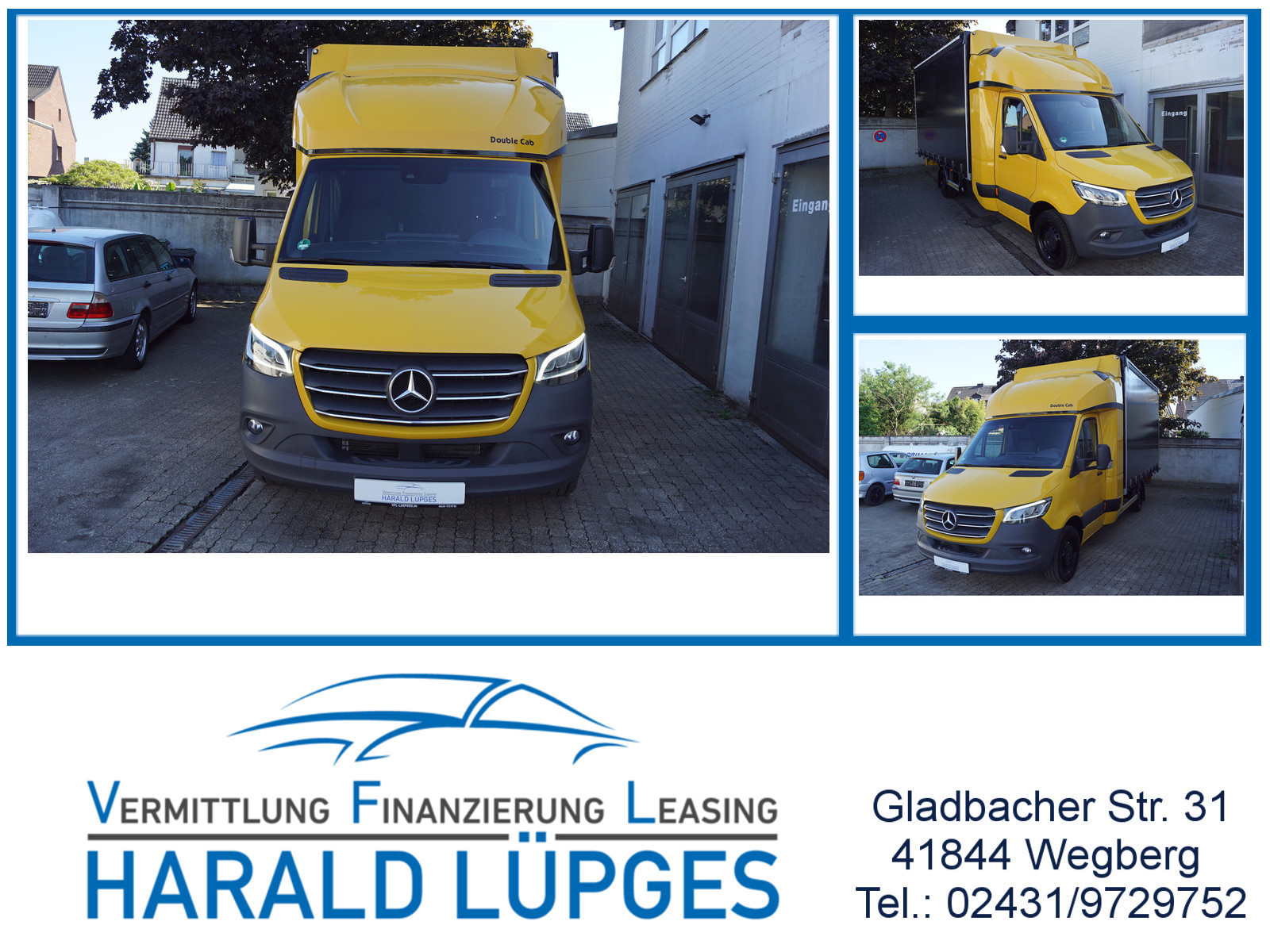 Mercedes-Benz Sprinter 317 CDI, Double Cab Pritsche, Navi,