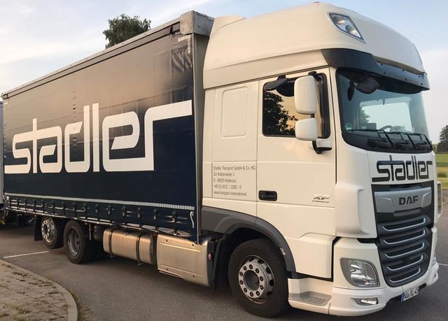 DAF XF460|Standklima|SuperSpaceCab|Staplerhalterung