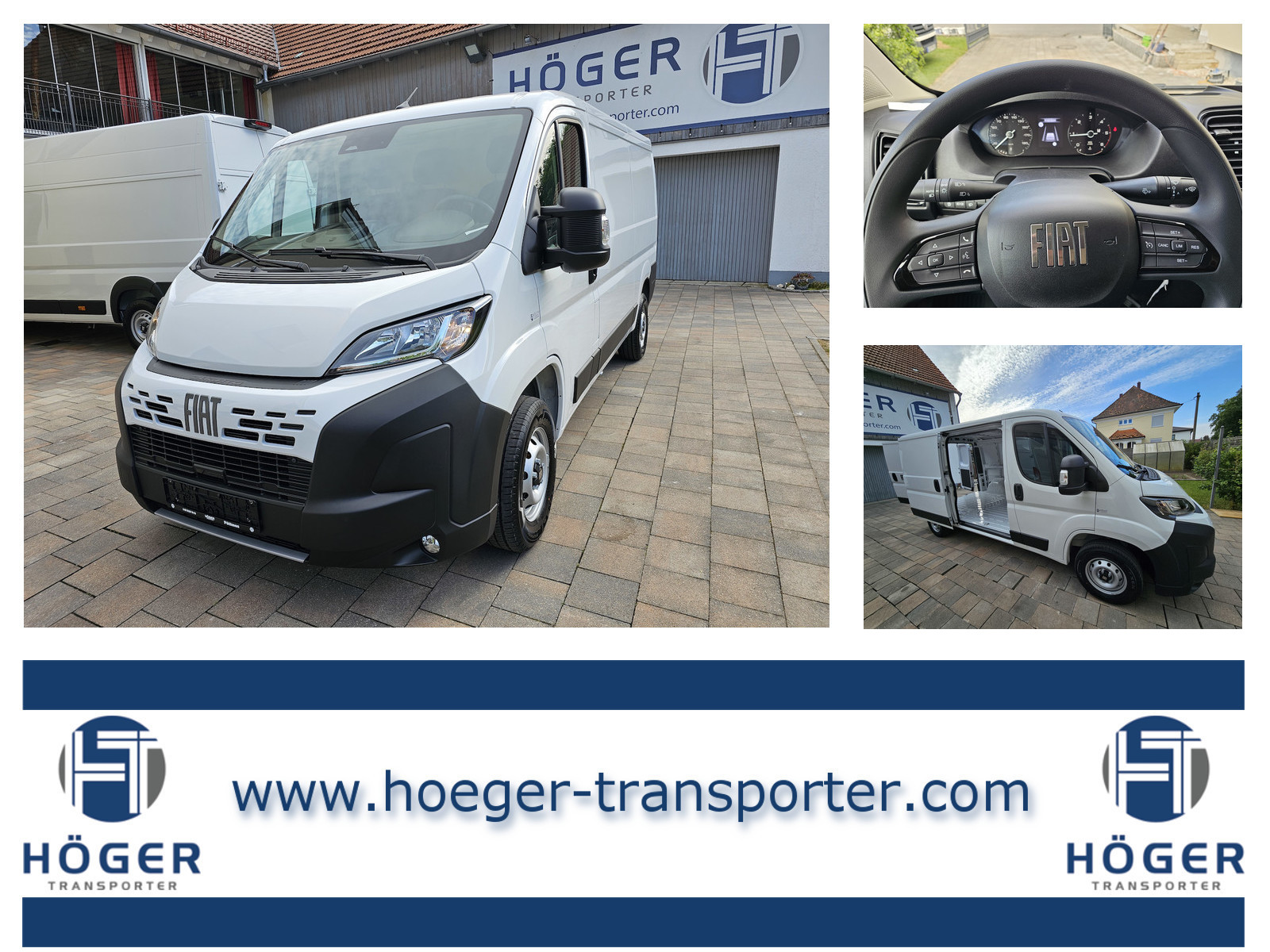 Fiat Ducato 30 120 Serie10-9.2 Modell 2025 L2H1 260°