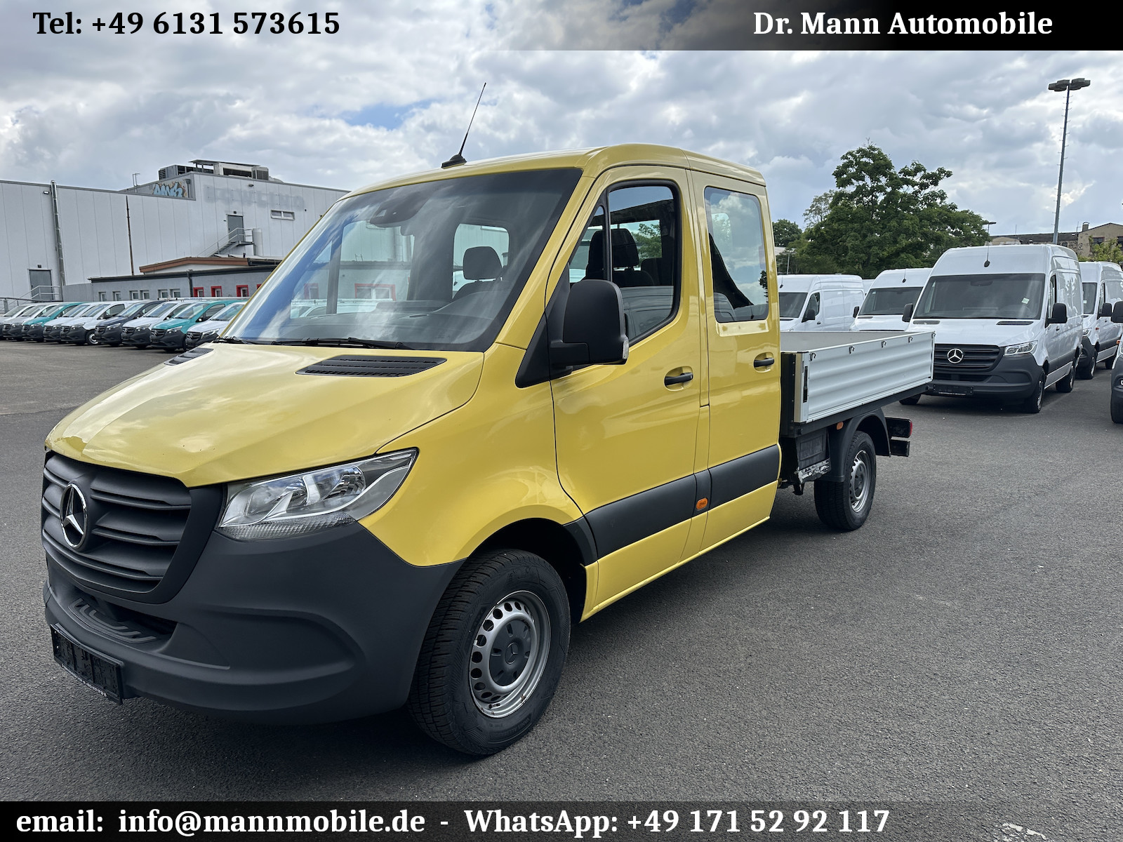 Mercedes-Benz Sprinter 314 CDI RWD L2 DoKa Pritsche 3665 er