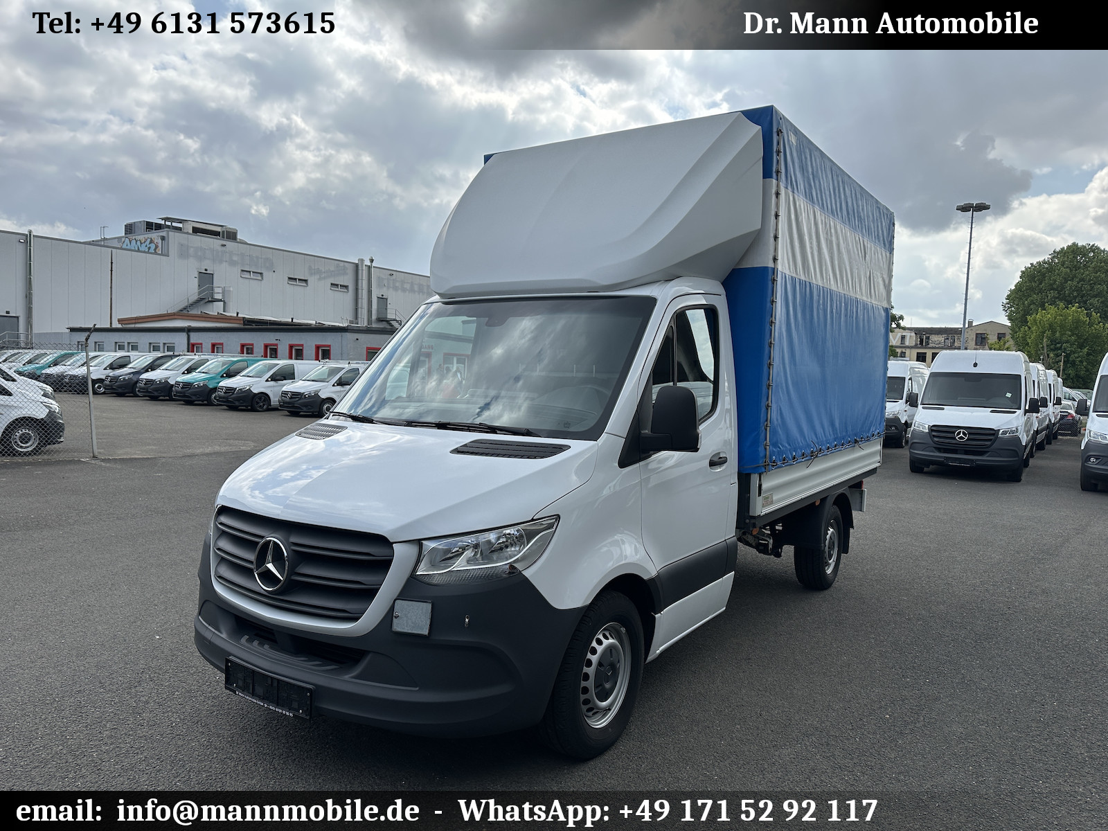 Mercedes-Benz Sprinter 316 CDI RWD L2 Pritsche Plane extrahoch