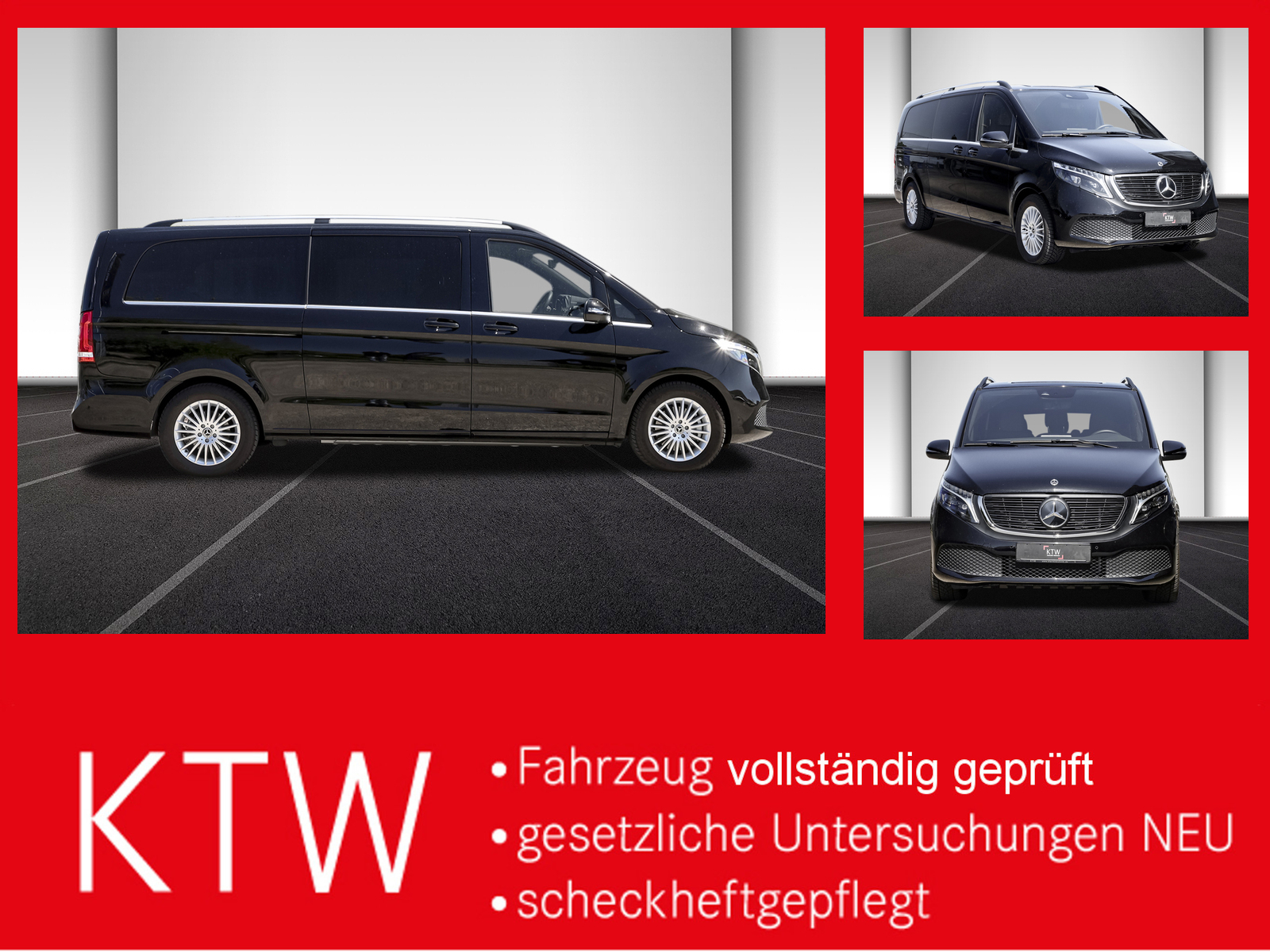 Mercedes-Benz EQV 300 Extralang,Avantgarde,8Sitze,2elektr.Tür