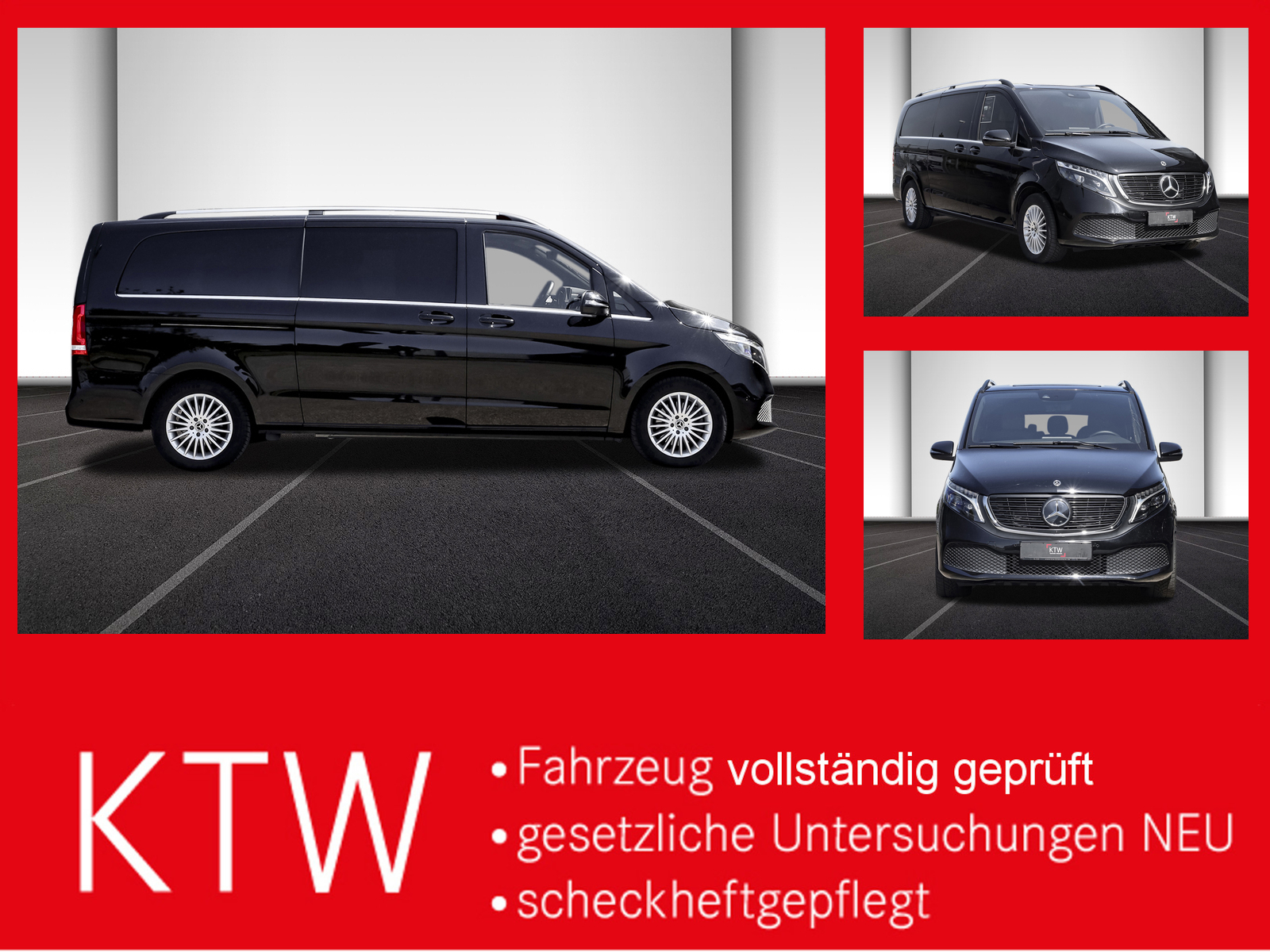 Mercedes-Benz EQV 300 Extralang,Avantgarde,8Sitze,2elektr.Tür