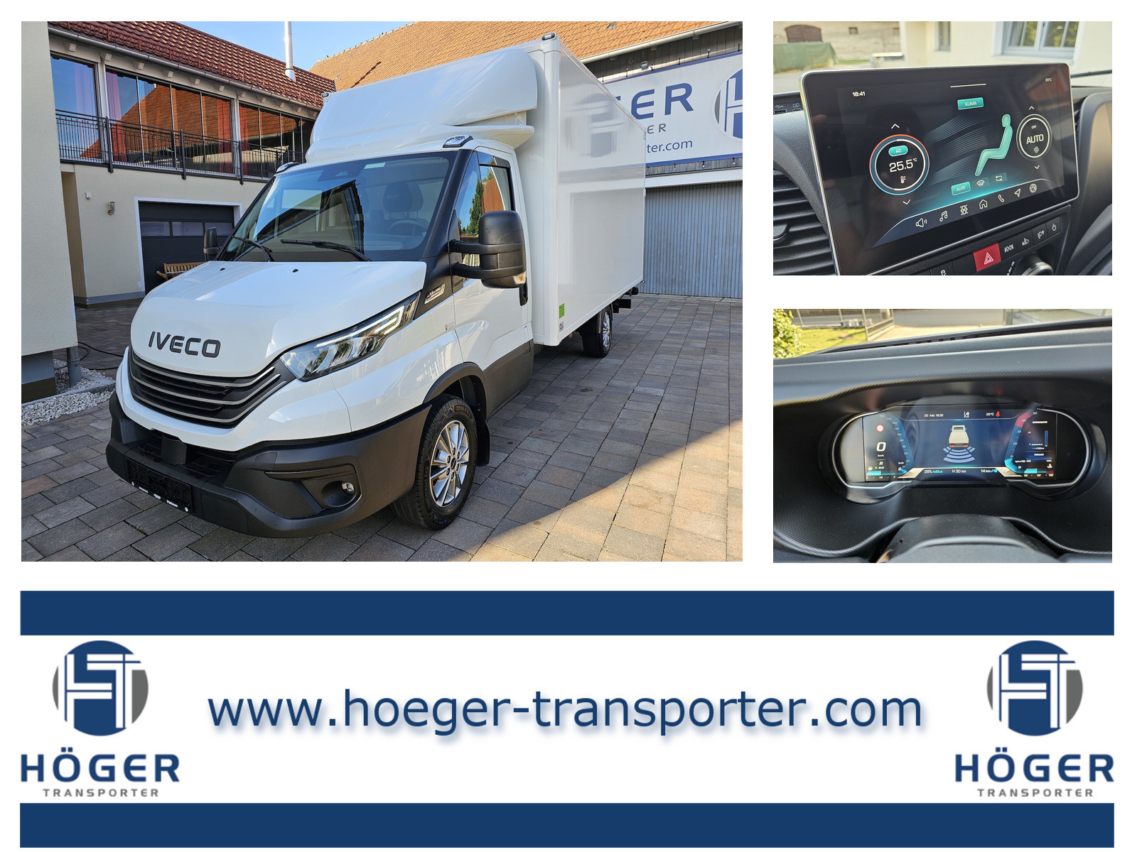 Iveco Daily 35S18HA8 3.0 Hi-Matic MY24 LBW Bär AHK
