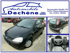 Opel Corsa C 1,0 12V Basis, erst 89200 Km!
