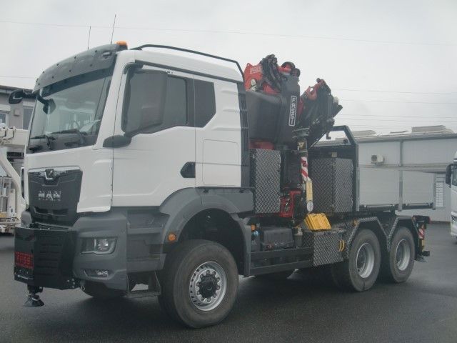 MAN TGS 33.470 BB 6x6 Fassi Kran F455 RA 2.26 Winde