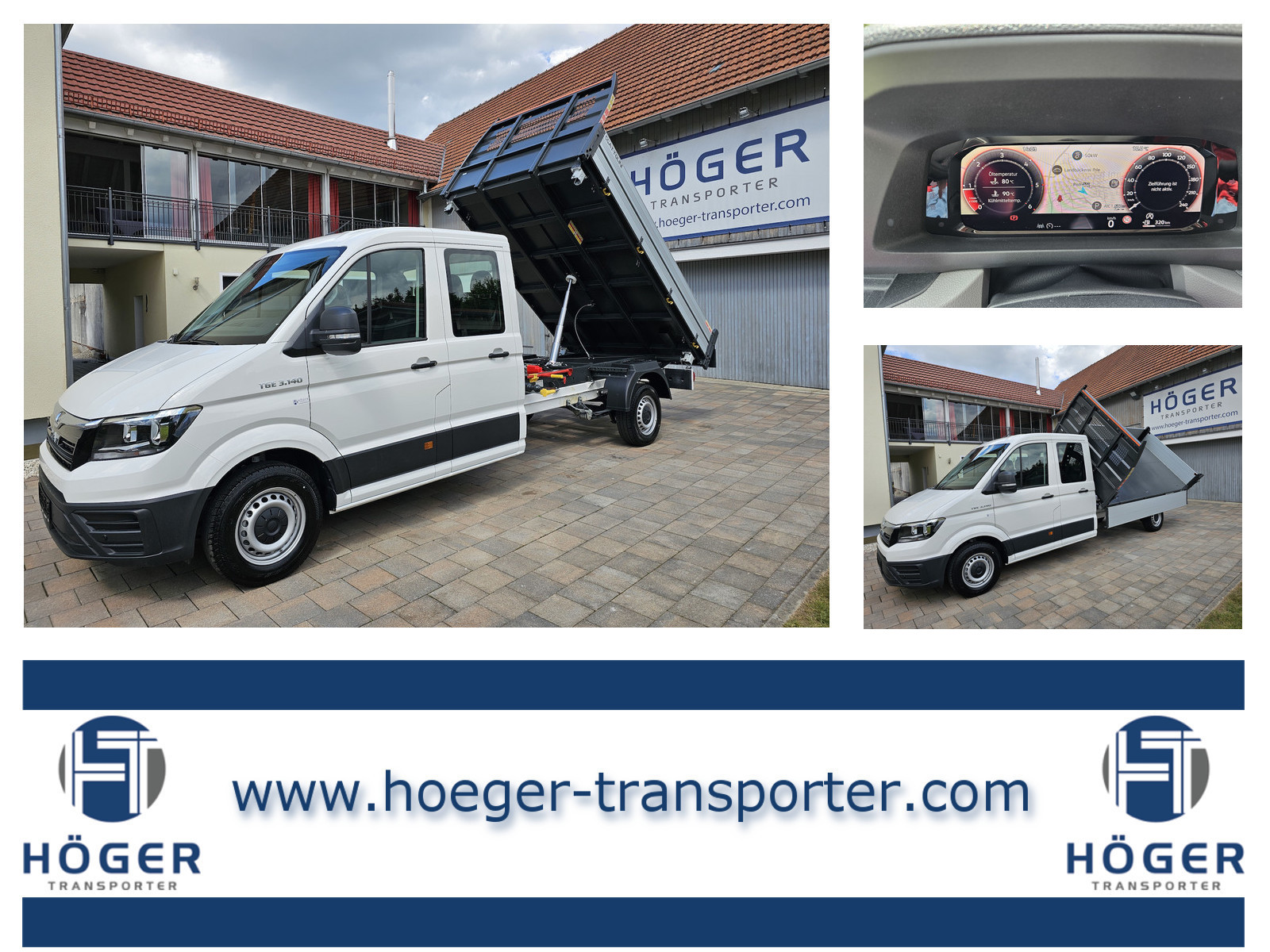MAN TGE 3.140 Doka L4 Dreiseitenkipper Facelift