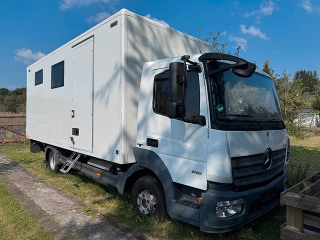 Mercedes-Benz Atego 3 816 4x2 LBW Koffer Wohnmobil Projekt