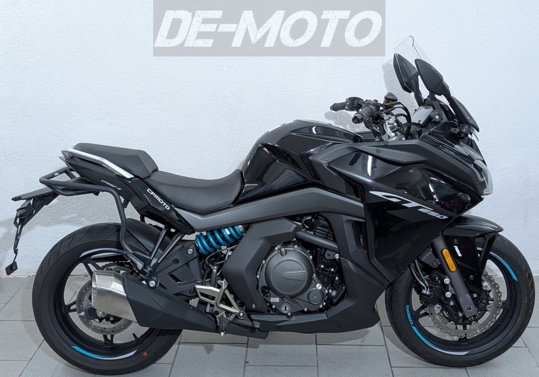 CFMOTO 650GT, Koffer * ABS * Schwarz * WENIG KM