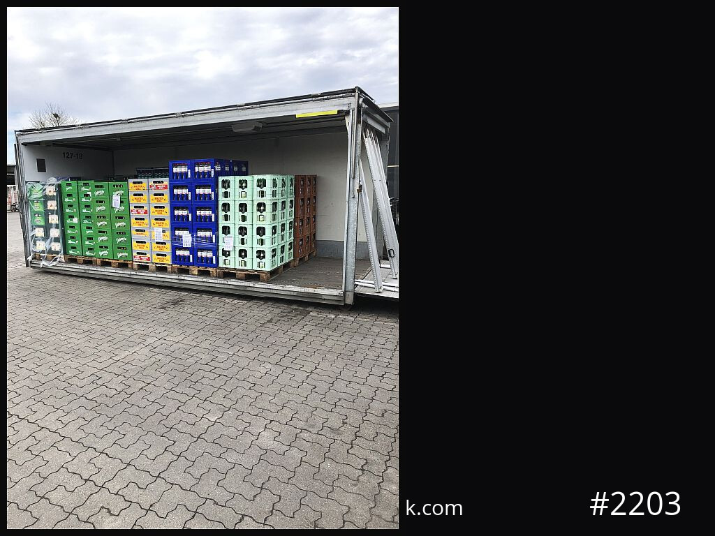 Sonstige Abrollcontainer, Getränkeaufbau Wingliner, mehrmals vorhanden