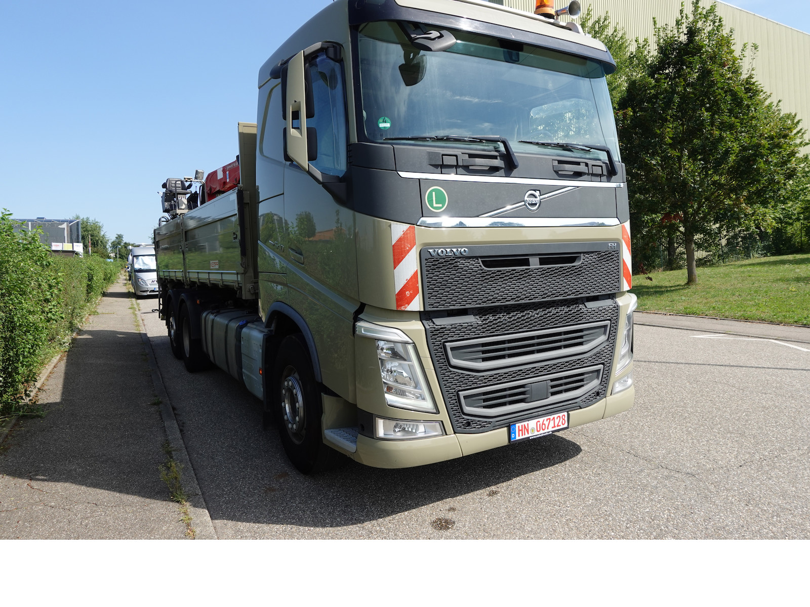 Volvo FH 540 6X2 Kran HMF Kipper