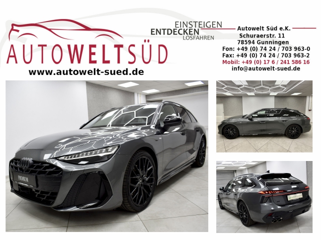 Audi A6 TDI Q Edition one 3x S Line StHz 21�� 2xDisplay Matrix AHK 360� ACC Mem