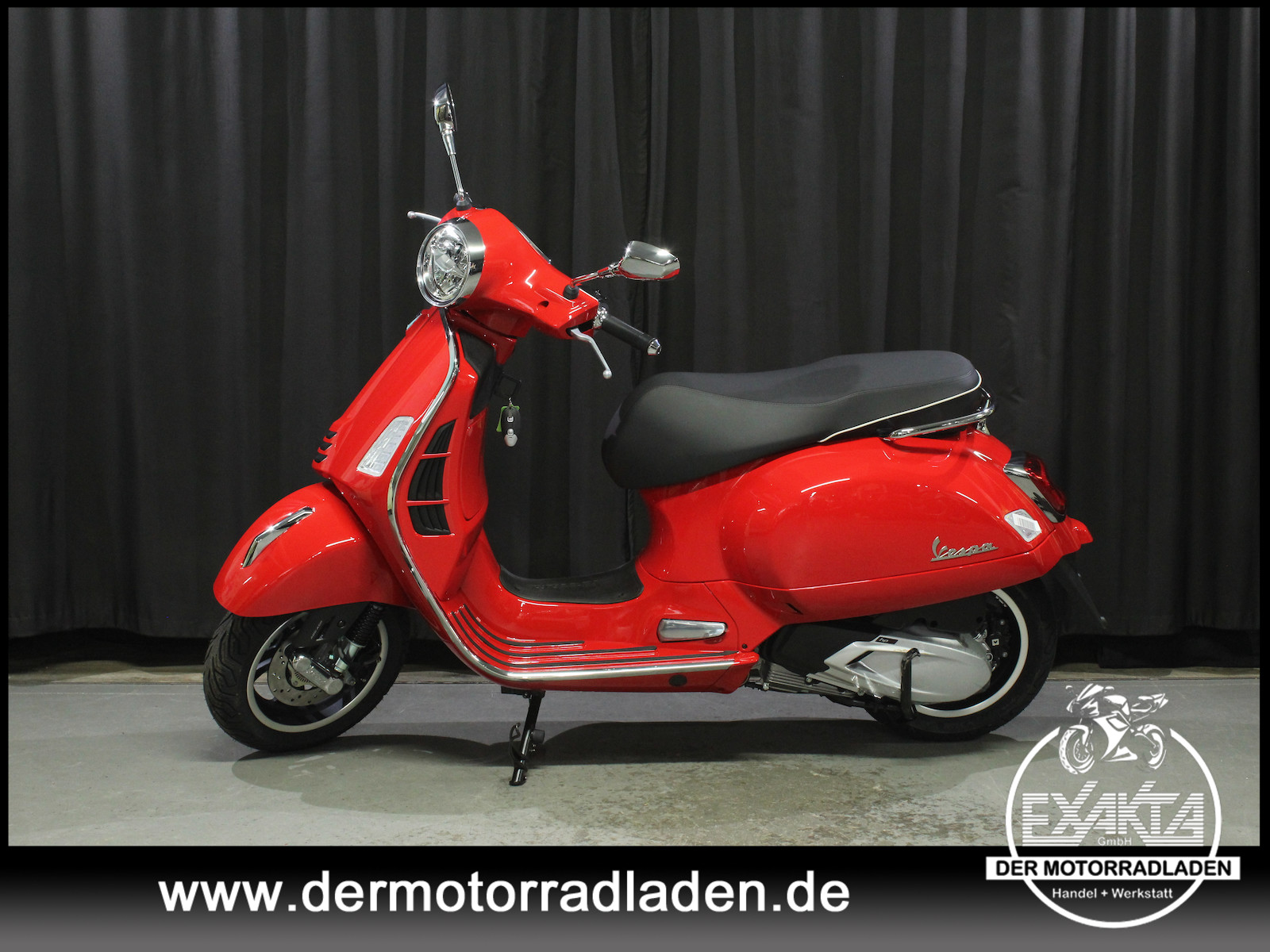 VESPA GTS 125 SUPER E5+ ROSSO CORAGG / 2025 - Der Motorradladen