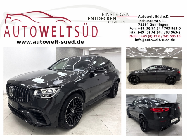 Mercedes-Benz GLC 63 AMG 4M Coup� Night Perf. Sitze SAGA HUD DTR RCam