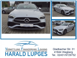 Mercedes-Benz C 200 d, AMG-Plus, LED, Leder, Glas-Schiebedach
