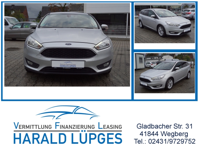 Ford Focus Business, Navi, AHK, Tempomat, Euro 6
