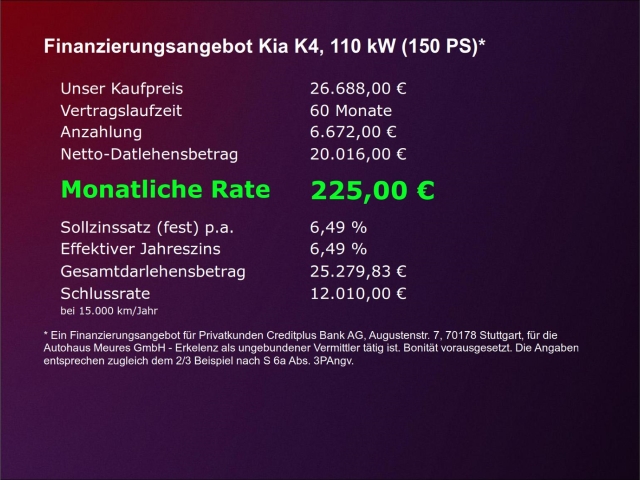 Kia K4 – Bild 7