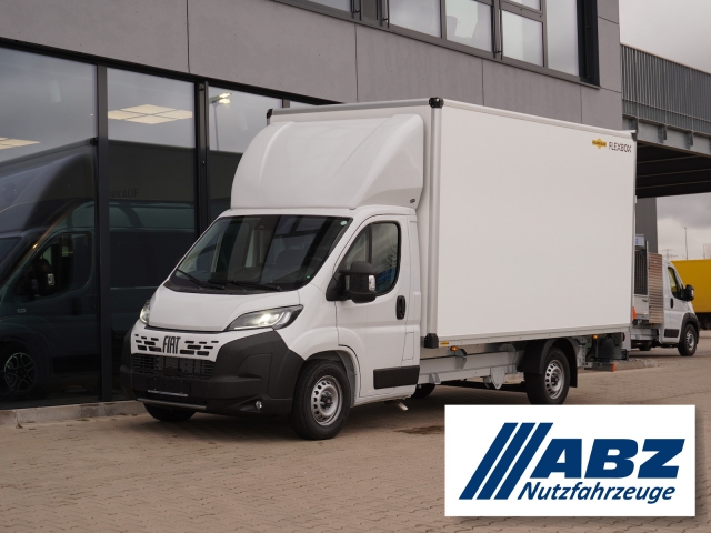 Fiat Ducato 35 140 AT8 / Koffer mit Ladebordwand 