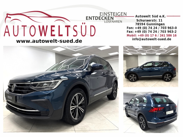 VW Tiguan 2.0 TDI DSG Active ACC AHK RCam Apple Ambient ElHeck