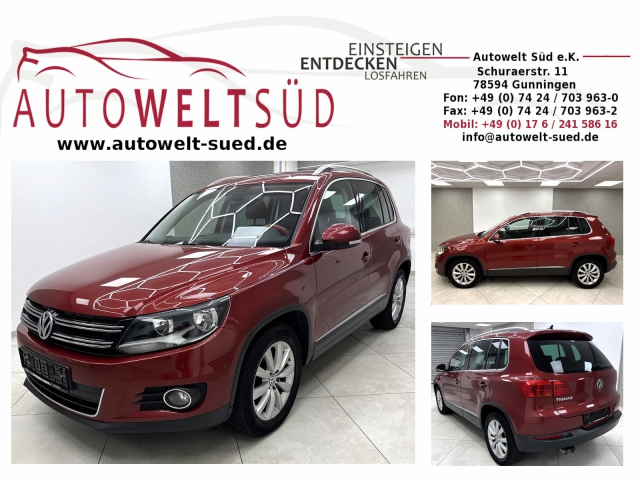 VW Tiguan 2.0 TDI Blue-Motion AHK Media Standheizung