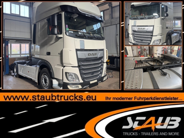 DAF XF480FT mit Kipphydraulikanlage