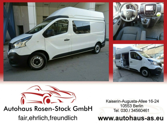 Renault Trafic 1,6 dCi 125 Energy L2H2 Hochdach Kasten,Regale,Komfort,Standh