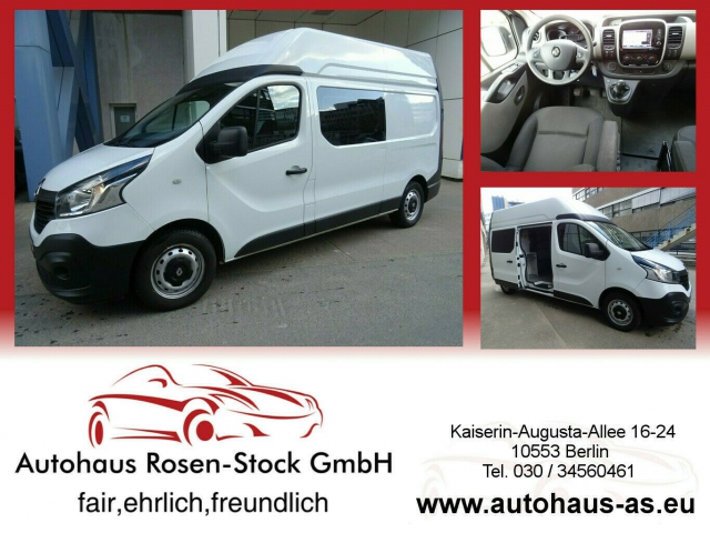 Renault Trafic 1,6 dCi 125 Energy L2H2 Hochdach Kasten,Regale,Komfort,Standh