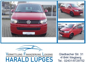 VW T5 Caravelle Comfort. lang, 4-Motion, 7-Sitzer