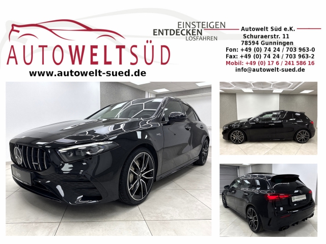 Mercedes-Benz A 35 AMG 4M AMG Prem Night Pano Bur Beam 2xSpur AugR RCam Ambi