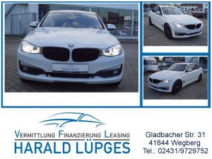 BMW 318 Gran Turismo d, Automatik, Leder, Pano, Navi