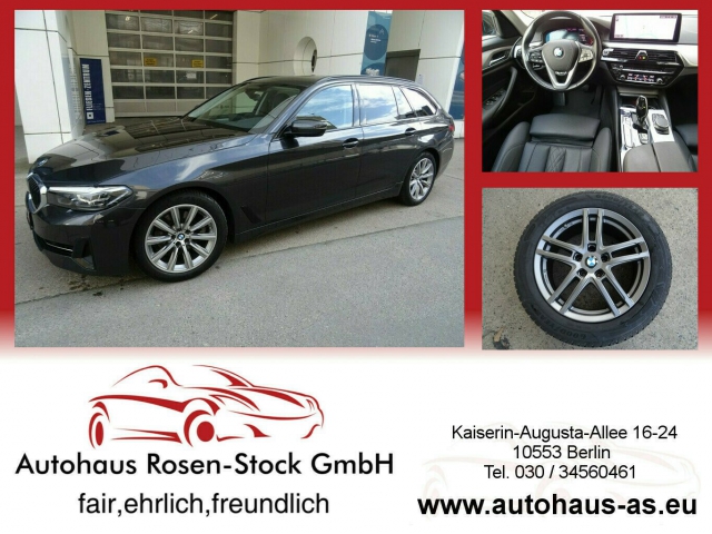 BMW 520d Tour xDrive Autom,Ledersports,AHK,ACC,Kamera