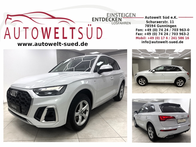 Audi Q5 S Line Sport 40 quattro VCkpt Rcam AHK Sound ElHeck