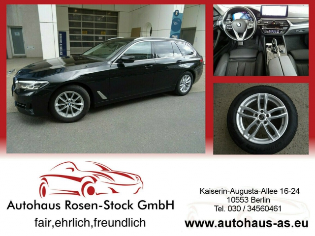 BMW 520d Tour Autom,,Leder,AHK,ACC,360�