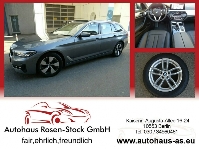 BMW 520 xDrive d Tour Autom,Ledersitze,AHK,ACC,360�