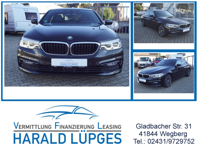 BMW 520i Sport Line, Leder, Head-UP, LED, E-Glasdach
