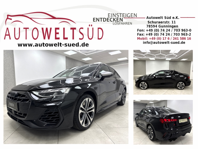 Audi S3 Limousine 2.0 TFSi Q Black+ HUD RCam Sonos Matrix