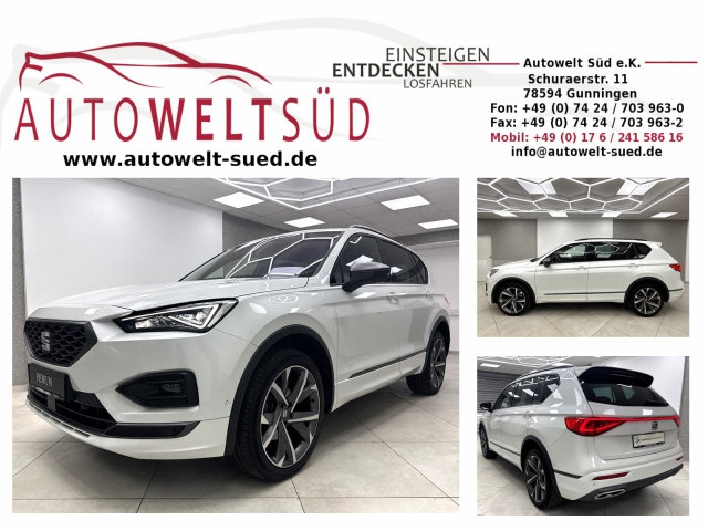 Seat Tarraco 2.0 TDI FR Line Sport AHK Pano 7Sitzer Leder