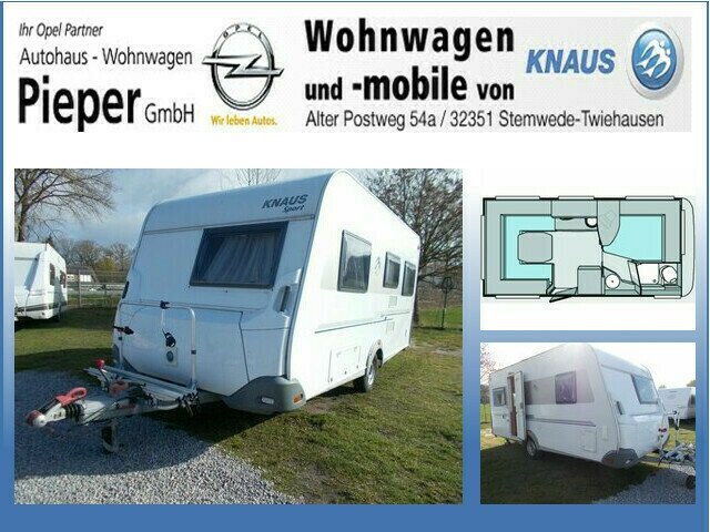 Knaus Sport 450 FU 2 Vorzelte