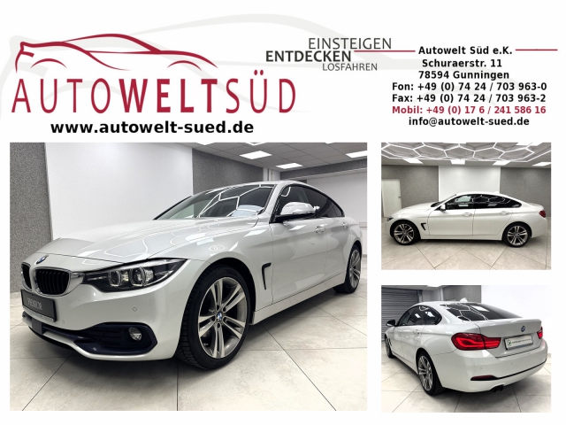 BMW 420 Gran Coupe Sport Line HUD Navi LED ACC H&K SHZ